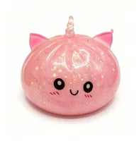 Large Dumpling Stress Ball with Steamer Colorful Squishy Bun Sensory Toy for Anxiety Relief Squeeze